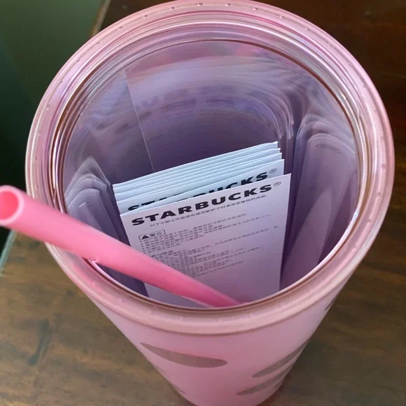 Disneyland Piglet Pink Starbucks Tumbler with Straw - Picture 4 of 6